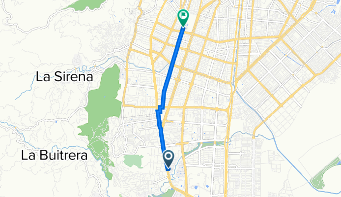 De Carrera 87 32, Cali a Calle 9 24, Cali