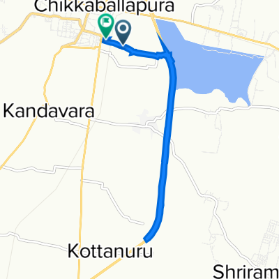 Chikballapur, Chikkaballapur to Unnamed Road, Chikballapur Rural