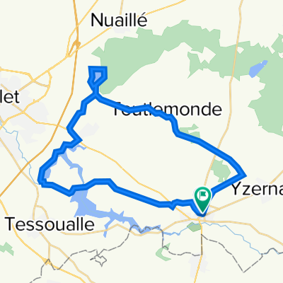 Verdon ribou Étang des noues