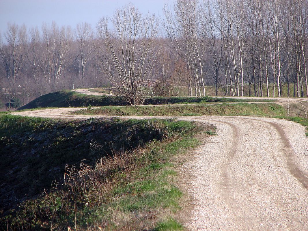 d) Ciclovia fiume Secchia Modenese