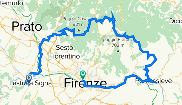 Lastra a Signa-Pontassieve_1^ parte anello del Rinascimento