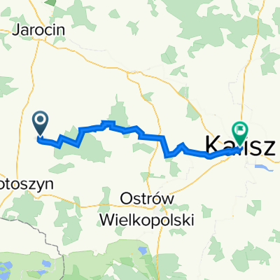 Rozdrażew do Główny Rynek 18, Kalisz