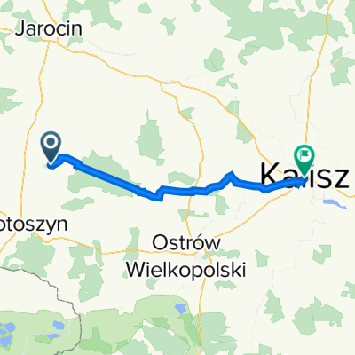 Rozdrażew do Główny Rynek 18, Kalisz