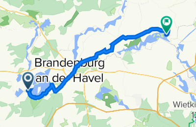 Route in der Bikemap App öffnen
