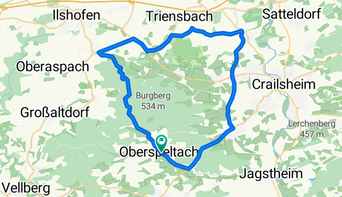 Open this route in Bikemap Web
