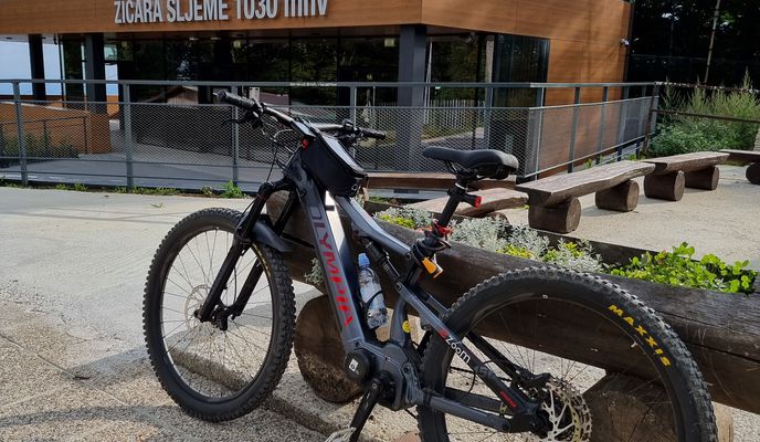 Foto 1 der Bikemap-Route "Sljemenska cesta 23, Zagreb to Veprinačka ulica 11, Zagreb"