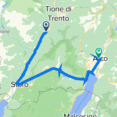 Sella Giudicarie nach Via Strappazocche 14, Arco