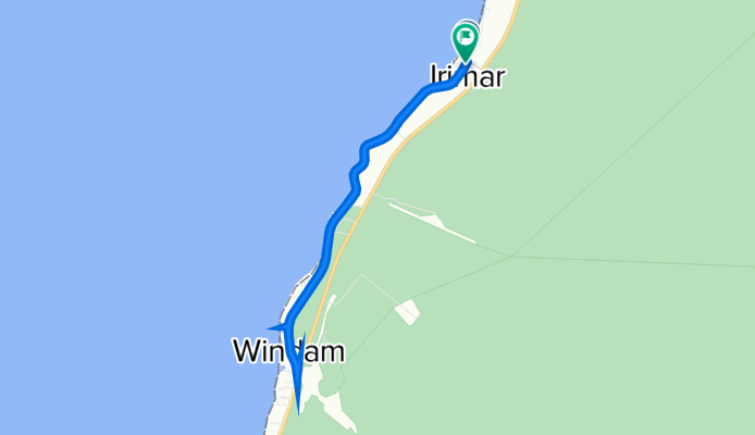 De Carretera Costera S, Cozumel a Carretera Costera S, Cozumel