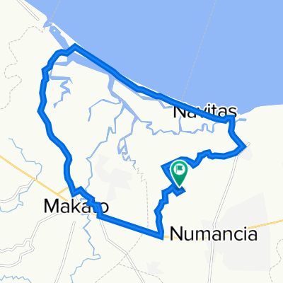 Dongon - Tugas - Navitas - Albasan Route