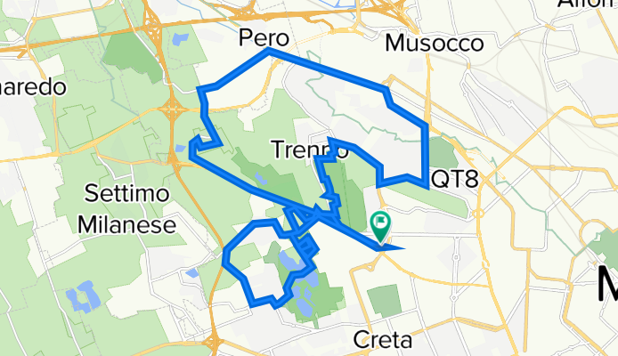 Da Via Albenga 1a, Milano a Via Albenga 4, Milano