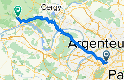 Route in der Bikemap App öffnen
