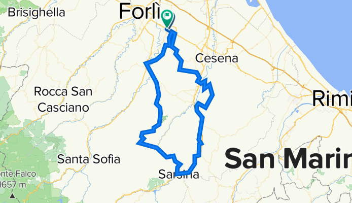 pieve di rivoschio  sarsina montevecchio