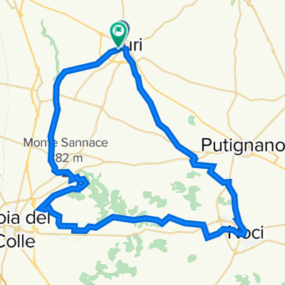 Da Largo Pozzi 47, Turi a Strada Vecchia Sammichele 31, Turi