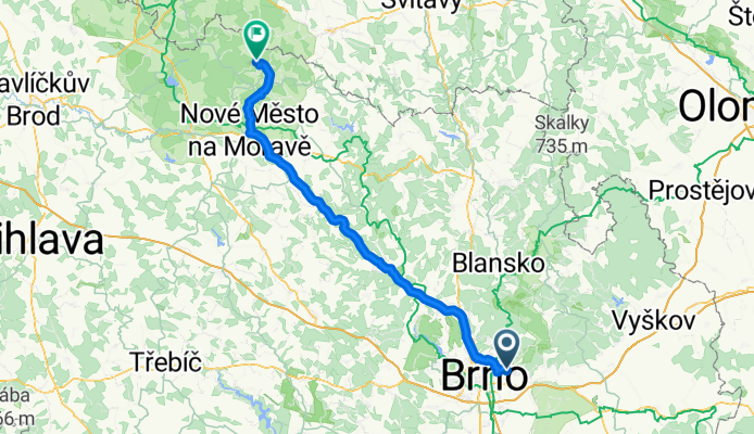 Brno Vinohrady - Milovy