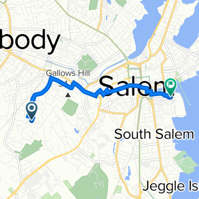 1 Alba Ave, Salem to 47 Congress St, Salem