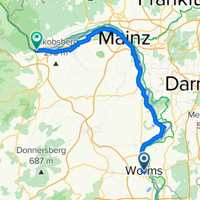 Radtour Bingen