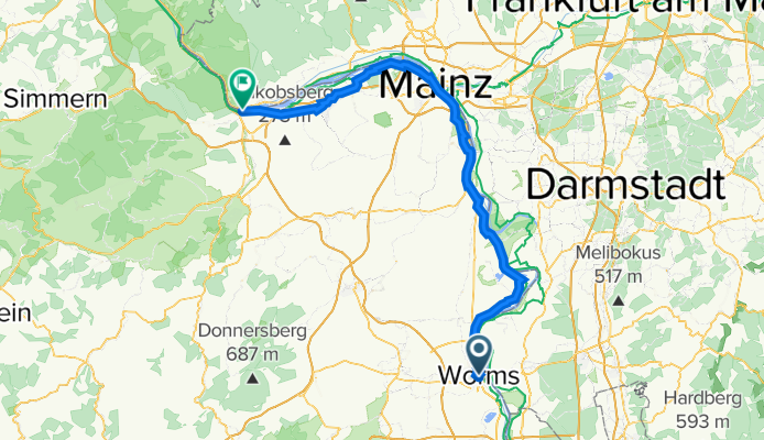 Radtour Bingen