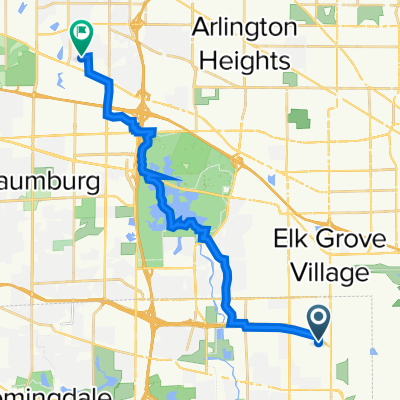 729 Thomas Dr, Bensenville to 2600 Pirates Cove, Schaumburg
