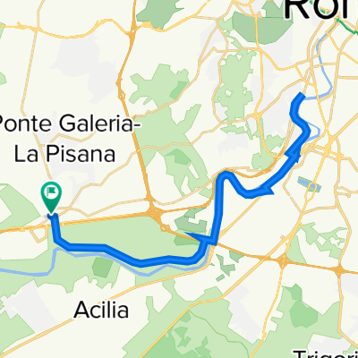 Da Via Portuense 1466, Roma a Via Portuense 1466, Roma