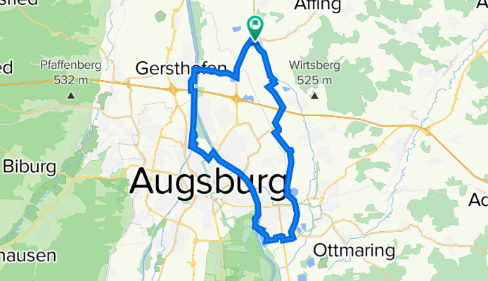 Fliederweg 2, Affing nach Fliederweg 2, Affing