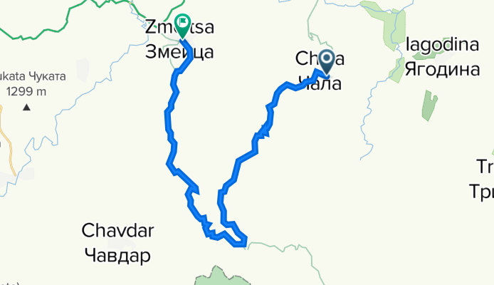 Unnamed Road, Chala to ulitsa "Pobeda" 17, Zmeitsa