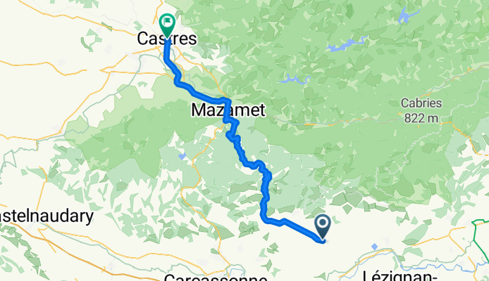 France rieux-minervois to castres