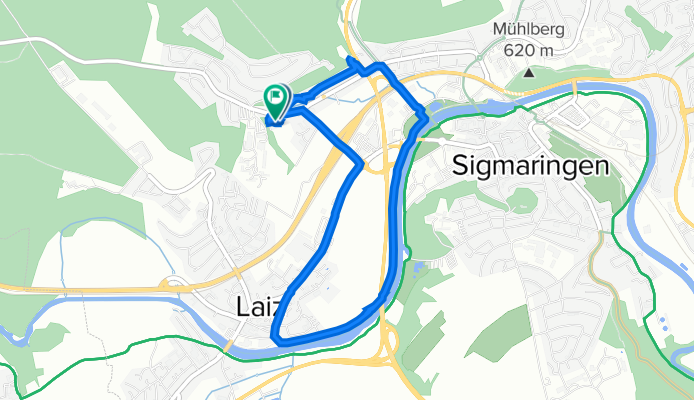 Abend Gassi mit Bike