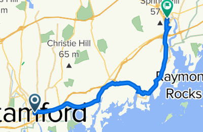 Route in der Bikemap App öffnen