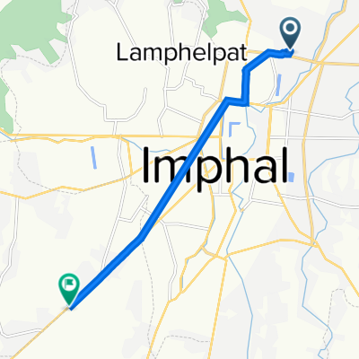 RXG3+7QJ, Imphal to National Highway 2, Langjing