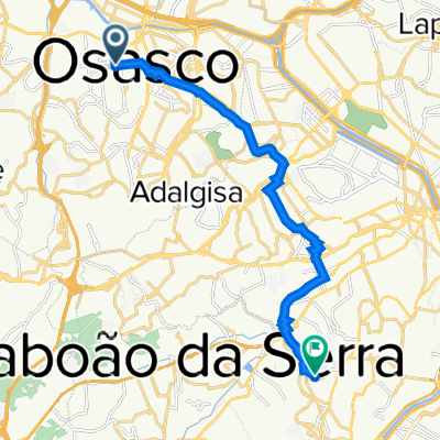 De Rua Orquídea, 760, Osasco a Rua Professor Hilário Veiga de Carvalho, 60, São Paulo