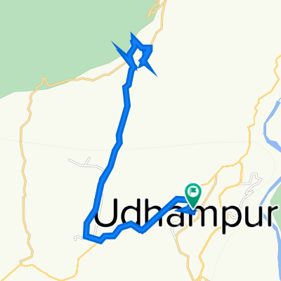 Court Road, Udhampur to Court Road, Udhampur