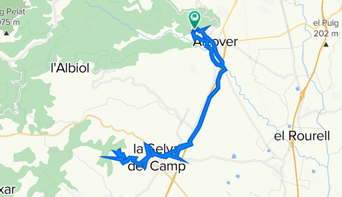 Urbanitzacio Residencial Remei 145, Alcover to Urbanitzacio Residencial Remei 145, Alcover