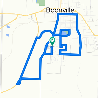 9.54 mile Boonville ride on 9/26