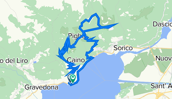 Via Case Sparse 18, Domaso nach Via Case Sparse 72, Domaso