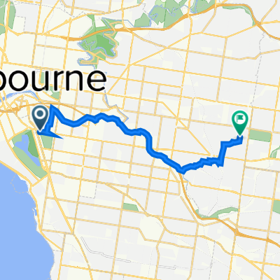 Fawkner Park to Camberwell