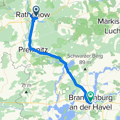 Etappe 2, Wanderung Brandenburg