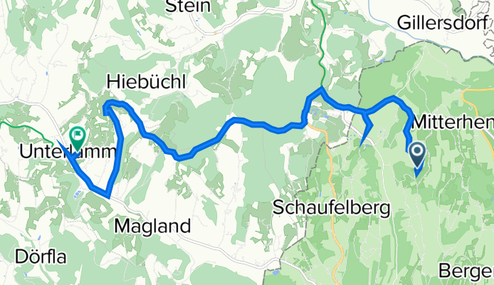 Ober-Henndorf 27, Jennersdorf nach Unterlamm 122