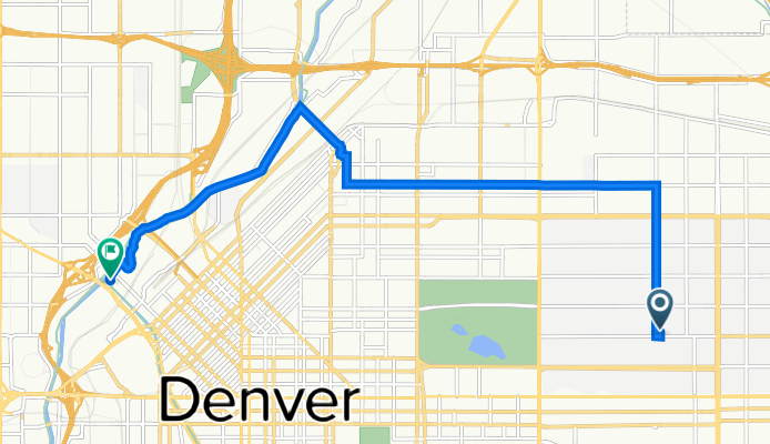 Park Hill to Cherry Creek Trail