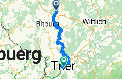 Route in der Bikemap App öffnen