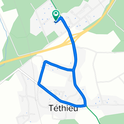 Itinéraire à partir de 155 Route de Buglose, Téthieu