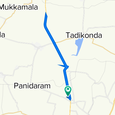 8CXP+VM2, Guntur to 8CXP+VM2, Guntur