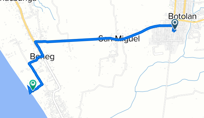 Recovered Route