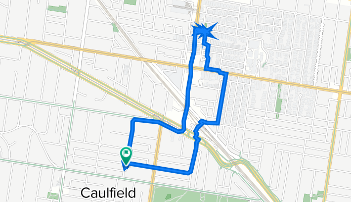 Narong Road 19, Caulfield North to Narong Road 19, Caulfield North