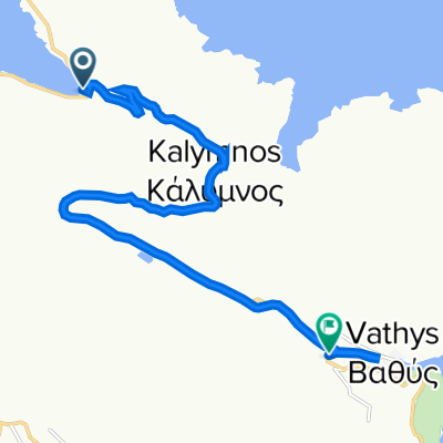 Route nach Kalymnou-Vatheos, Vathys
