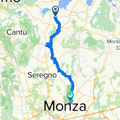 Valle del Lambro: Baggero - Parco Monza