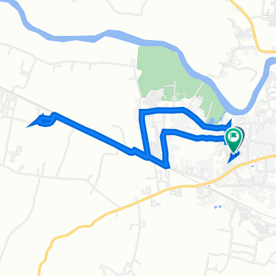 JGJH+9MF, Kecamatan Banjar to Gang Manggis No.518, Kecamatan Banjar