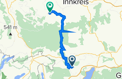 Route in der Bikemap App öffnen