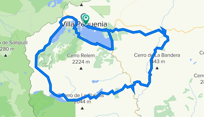 Loop Pehuenia x 5 lagunas