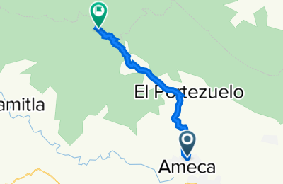 Route in der Bikemap App öffnen