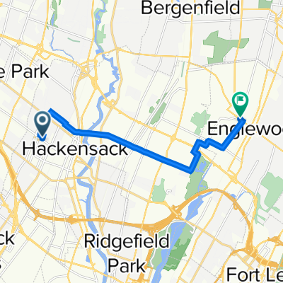 240 Prospect Ave, Hackensack to 87 W Palisade Ave, Englewood